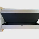 voodi opera pesukastiga, panipaigaga magamistuppa beez