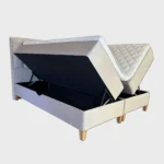 voodi opera pesukastiga, panipaigaga magamistuppa beez